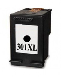 CH563EE Cartuccia rigenerata per HP 301XL nero visuallizza livello inchiostro 500pag.