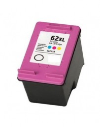 C2P07AE Cartuccia rigenerata per HP 62XL colore alta capacita'.-