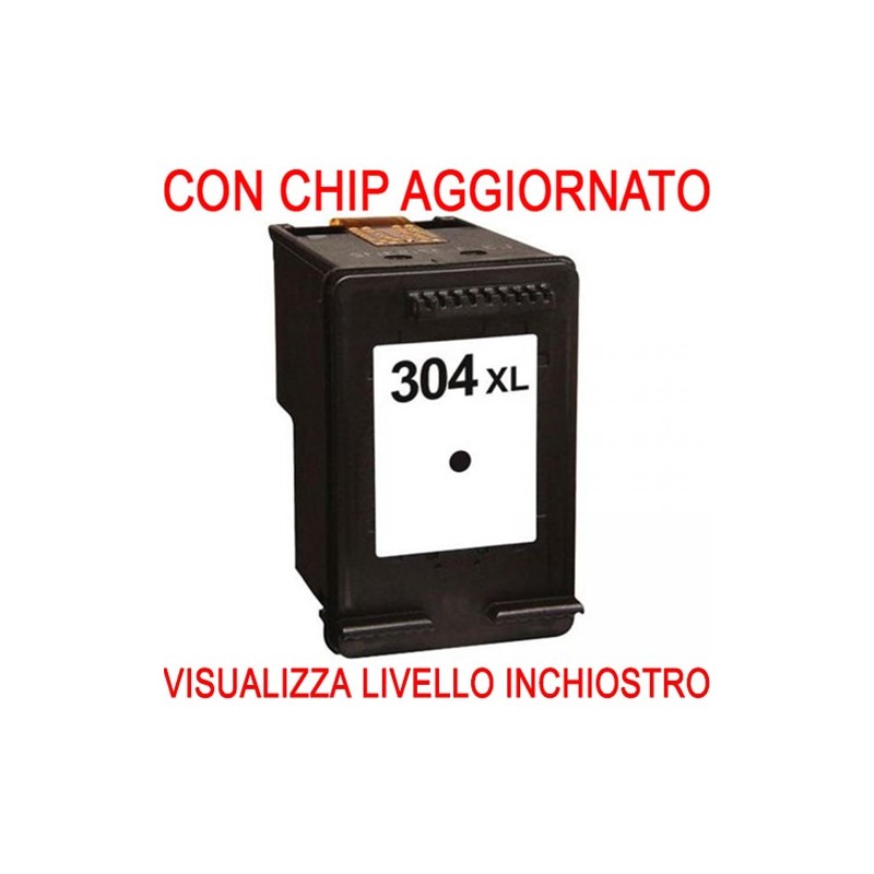 HP - INK 304XL-Nero alta capacità