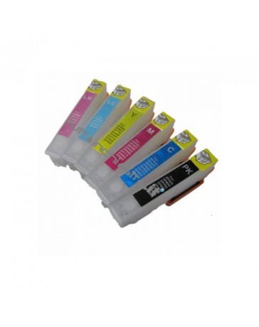 Cartuccia ricaricabile vuota per Epson T2434 giallo con chip autoreset